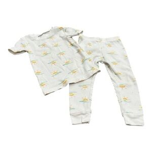 Carter’s Short Sleeve Pajama Set, Size 18 Months, Cotton, Sun Pattern